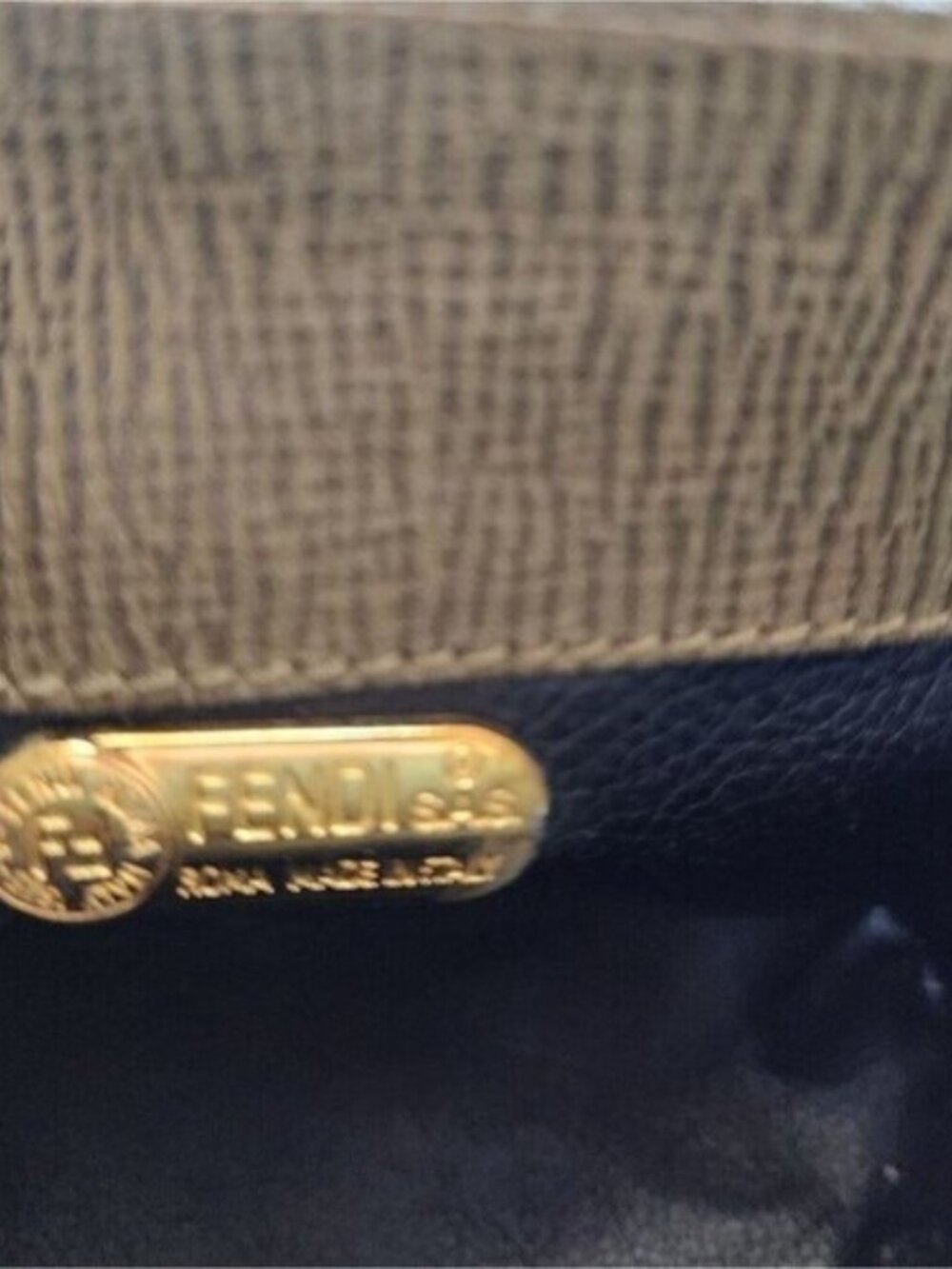 Fendi Green Leather and Suede Crossbody Bag - Picture 10 of 16